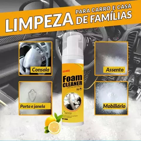 Spray de Espuma Mágica Para Limpeza Profunda - Foam Cleaner™  Shop 360 Graus 🔥