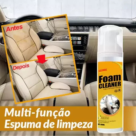 Spray de Espuma Mágica Para Limpeza Profunda - Foam Cleaner™  Shop 360 Graus 🔥