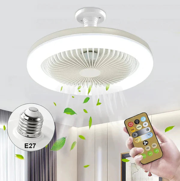 Ventilador com Luminária LED FanMaster Premium - Shop 360 Graus 🔥